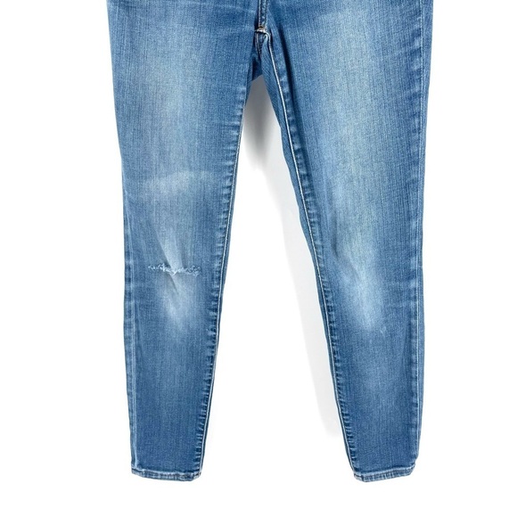 MADEWELL High-Rise Roadtripper Jeans in Bosner Wash Skinny Jeans - Picture 4 of 8